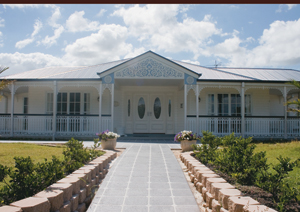 Australian weatherboard home